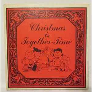 Book Christmas is Together-Time by Charles Schulz Peanuts Charlie Brown 1964